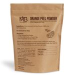 MB Herbals Pure Orange Peel Powder 1 lb / 16 oz / 454 Gram | 100% Pure & Natural | No Preservatives | For Face Packs | For External Use Only