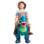 GOOSH Inflatable Dinosaur Costume for Kids Halloween Costumes Boys Girls 36IN Funny Blow up Costume for Halloween Party Cosplay