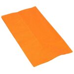 Orange Dinner Napkin, Choice 2-Ply, 15″ x 17″ – 125/Pack