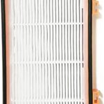 Nispira 3-in-1 True HEPA Activated Carbon Air Filter Replacement Compatible with Holmes AER1 Smoke Grabber AER1 HAPF30AS-U4R Air Purifier – 1.2” x 10” x 4.6”, 2 Packs