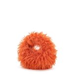 JW PEI Women’s Abacus Faux Fur Mini Top Handle Bag (Orange)
