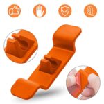 Cord Organizer for Appliances -LEXIVIA- 4 Pack Cord Wrapper for Appliances, Appliance Cord Organizer Compatible with Stand Mixer, Air Fryer, Coffee Maker, Toaster, Rice Cooker (Orange)