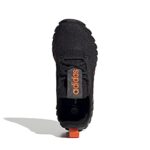 adidas Kaptir 3.0 Sneaker, Black/Impact Orange/Grey, 1 US Unisex Little Kid