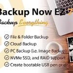NTI Backup Now EZ 7 | New Version 7.5 | Backup Everything Anywhere | PC Backup or Image Backup | Cloud Backup | File & Folder Backup | Scheduled Backup | Made in USA | Available in Download and CD-ROM