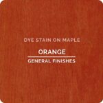 General Finishes Water Based Dye, 1 Quart, Orange