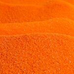 Hygloss Products Colored Play Sand – Assorted Colorful Craft Art Bucket O’ Sand, Orange, 1 lb