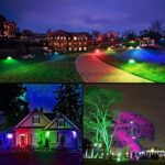 Led Flood Light 300W Equivalent 3000 LM, Outdoor Color Changing Led Stage Landscape Lights, Bluetooth RGBW Smart Floodlights 2700K & 16 Million Colors&Timing& Music Sync, IP66?US 3-Plug (2 Pack)