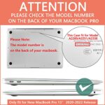 CISSOOK for MacBook Pro 13 inch Case Orange Model M2 M1 A2338 A2251 A2289 2020-2023 Release, Hard Shell Case with Keyboard Cover for MacBook Pro 13 Inch 2023 with Touch Bar and Touch ID – M2-Orange