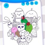 Kids Doodle Coloring Book