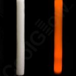 Fun Central 6 Pack Orange LED Foam Stick Baton | New Year’s Eve Party Supplies Christmas Party Acessories Concerts Raves EDM Concerts Parades House Parties