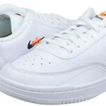 Nike Men’s Trainers Sneakers, White Total Orange Black, 12 US