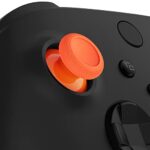 eXtremeRate Orange Replacement Thumbsticks for for Xbox Series X/S Controller, for Xbox One Standard Controller Analog Stick, Custom Joystick for Xbox One X/S, for Xbox One Elite Controller