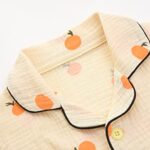 BINIDUCKLING Baby Short Sleeve Pajamas for Toddler Boys Girls 18 Months Orange