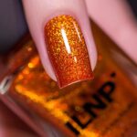 ILNP Pumpkin Patch – Vivid Burnt Orange Shimmer Nail Polish