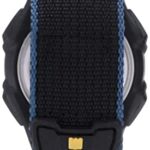 Timex Men’s T5K413 Ironman Classic 30 Oversized Black/Blue/Yellow Fast Velcro watch