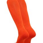 TCK Prosport Performance Tube Socks (Orange, Medium)