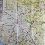Orange County California Bikeways & Trails Guide Waterproof Map