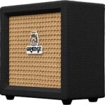 Orange Amps Crush Mini 3W Guitar Combo Amp (Black) Bundle with Liquid Audio 9V Power Supply AC Adapter & Polishing Cloth (4 Items)