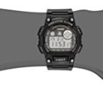 Casio Men’s W735H-1AVCF Super Illuminator Watch With Black Resin Band