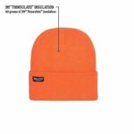 HOT SHOT Men’s Insulated Acrylic Cuff Knit Hat – Blaze Orange Outdoor Hunting Camouflage, One Size