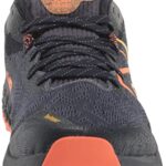 New Balance Men’s Fresh Foam X Hierro V7 Running Shoe, Thunder/Vibrant Orange/Vibrant Apricot, 8.5