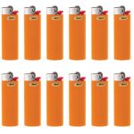 BIC Classic Lighter, Orange, 12-Pack (Packaging May Vary)