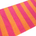 allydrew Stripes, Polka Dots & Chevron Baby Leg Warmer & Toddler Leg Warmer for Boys & Girls, Pink & Orange Stripes
