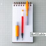 PILOT G2 Premium Refillable & Retractable Rolling Ball Gel Pens, 0.7mm Fine Point, Orange, 6-Pack