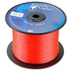 SA Fly Line Backing, Dacron, 20 lb Test, Orange – 100, 150, 200, 250, 300, 400, 600 up to 5000 yds (1500 yds) (100 yds)