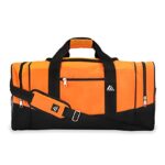 Everest Sporty Crossover Duffel Bag, Orange, One Size,020-OG/BK