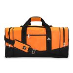 Everest Sporty Travel Duffel Bag, Orange, One Size