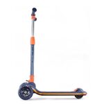 Think Gizmos Kick Scooters for Kids Adjustable Height, Light Up Wheels – Kids Musical Scooter with Adjustable Height, Wide Anti-Slip Deck, Foldable for Easy Storage, Flashing LED Wheels – Orange