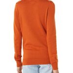 Amazon Essentials Women’s Long-Sleeve Lightweight Crewneck Sweater (Available in Plus Size), Rust, XX-Large