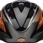 Bell Richter Youth Helmet, Black & Orange Rooster, Model Number: 7073373, 54-58cm