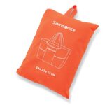 Samsonite Foldaway Packable Tote Sling Bag, Orange Tiger, 15.35×12.59×5.9 inches