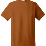 Joe’s USA Heavyweight 6.1-Ounce, 100% Cotton T-Shirts-L-Texas Orange