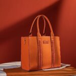 Wrangler Tote Bag for Women Shoulder Purse Handbag with Zipper Crossbody Bag WG70-8317-OR
