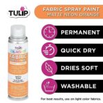 Tulip ColorShot Instant Fabric Color 3oz. Neon Orange