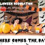 111 PCS Halloween Bats Decorations Indoor Outdoor Wall Stickers | 8 Different Sizes 3D Wall Decals Halloween Spooky Home Goth Emo Room Party Decor