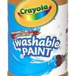 Crayola Washable Paint, Orange, 16 oz.