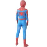 Redleo Spider Costume for Kids, Halloween Costumes Super Hero Cosplay 3D Spandex Bodysuit Jumpsuit for Boys Children