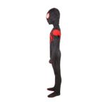 HABYTTO Superhero Cosplay Costumes for Kid Halloween Bodysuits Unisex Spandex Costume (Black, 5T) …