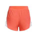 Under Armour girls Fly By Shorts , Electric Tangerine (824)/White , Youth X-Large