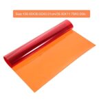 Housoutil 1 Roll Flash Lighting Gel Filter Kit, 30 * 100cm/11.8 * 39.4in Color Correction Gel Light Filter, Transparent Light Film for Photo Studio Light Strobe Flashlight (Orange)