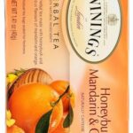 Twinings Honeybush Mandarin & Orange Herbal Tea – Naturally Caffeine-Free Tea Bags Individually Wrapped, 20 Count