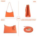 sembook Shoulder Bag For Women Crossbody Purse Clutch Crossbody Small (Orange)