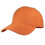 Gelante Plain Blank Baseball Caps Adjustable Back Strap Wholesale LOT 12 Pack- 001-Orange