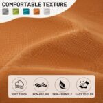 Lokex Papasan Chair Cushion,44x6x44 in Durable and Thickened Papasan Cushion with 9 Ties,Outdoor Papasan Cushion Only,Orange