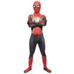 CHENGMU Superhero Costume Bodysuit for Kids Halloween Cosplay Jumpsuit 3D Style (JSWG, Medium)