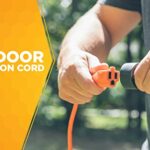 Southwire 2307SW Vinyl Outdoor Extension Cord In Orange With 3-Prong Plug (25 Feet, 16/3 gauge)